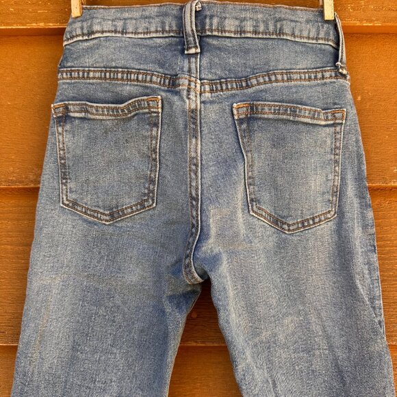 Old Navy Boys Original Taper Jeans Size 10 Blue Cotton Blend - Picture 9 of 10